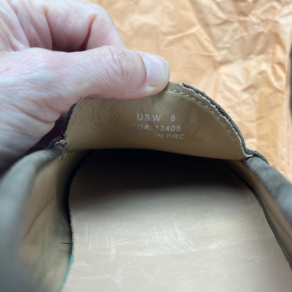 NIB Quince 100%Suede Driving Loafers/Medium Brown - size 8 - Picture 7 of 11